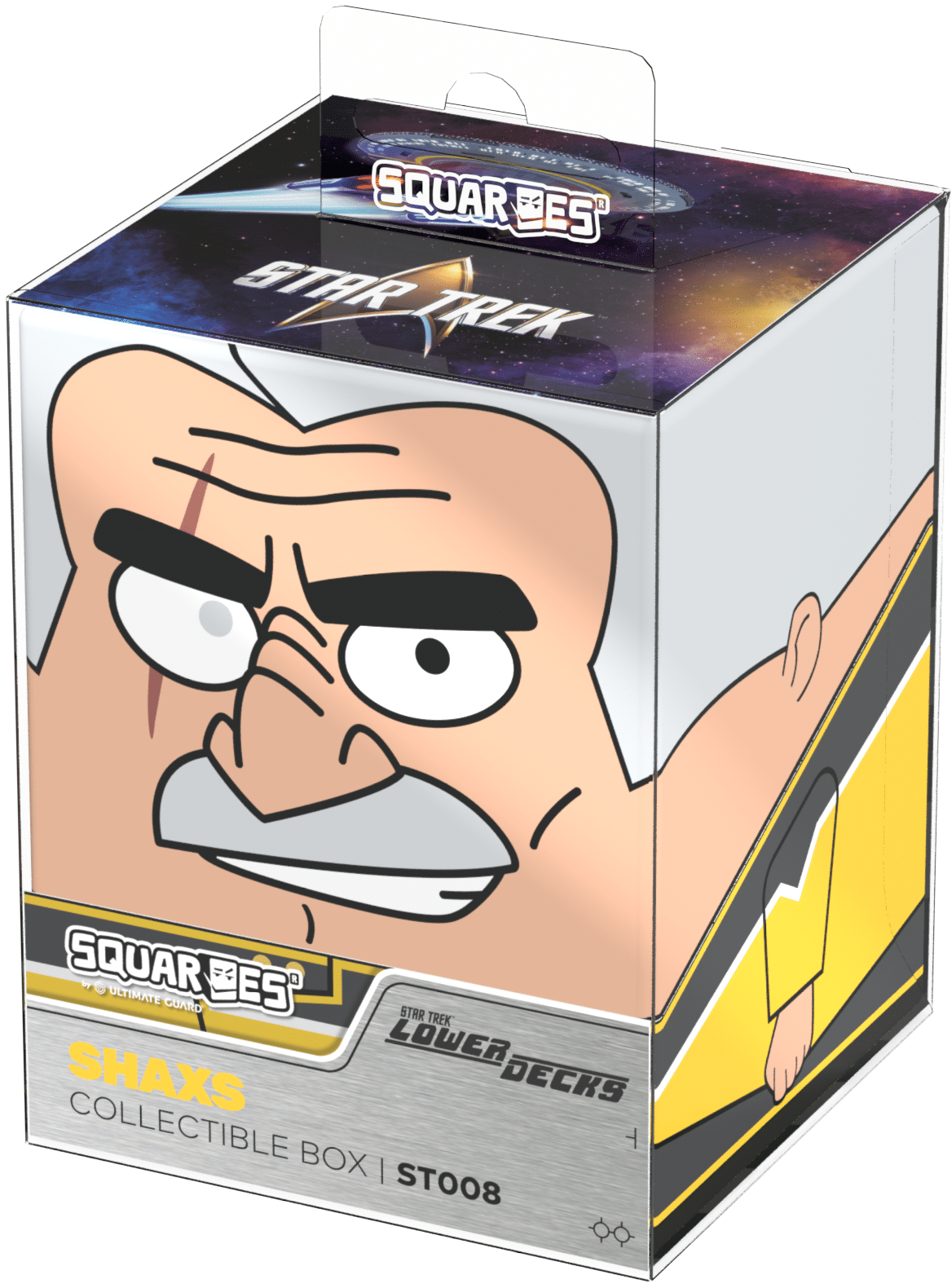 Ultimate Guard Squaroes Star Trek Shaxs 100+ Count Deck Box image 0